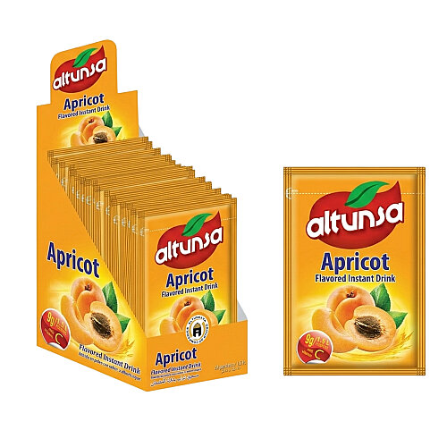 Altunsa Kayısı Aromalı Soğuk Toz Içecek 9 gr X 24 Adet - 