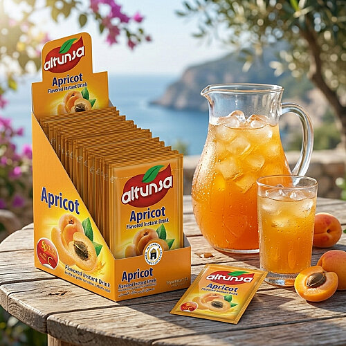 Altunsa Kayısı Aromalı Soğuk Toz Içecek 9 gr X 24 Adet - 2
