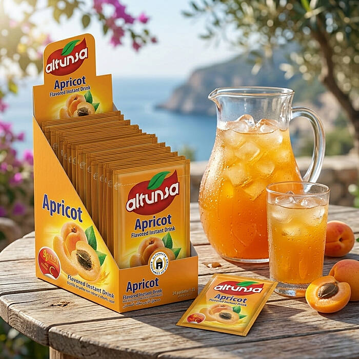 Altunsa Kayısı Aromalı Soğuk Toz Içecek 9 gr X 24 Adet - 2
