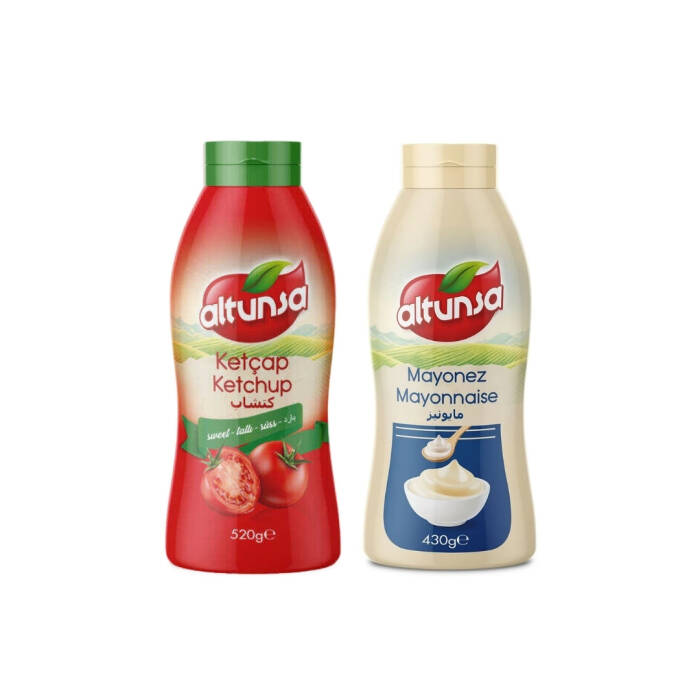 Altunsa Ketçap 520 g ve Mayonez 430 g 2'li Set - 1
