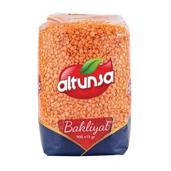 Altunsa Yerli Kırmızı Mercimek 900 G - Altunsa