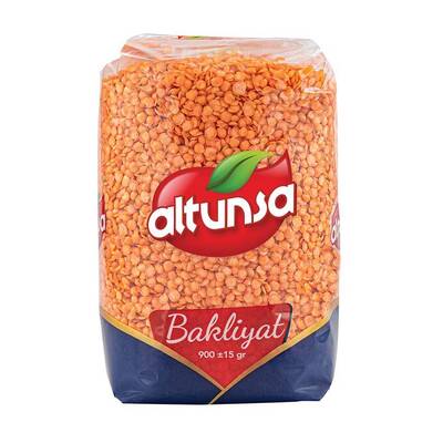 Altunsa Yerli Kırmızı Mercimek 900 G - 1