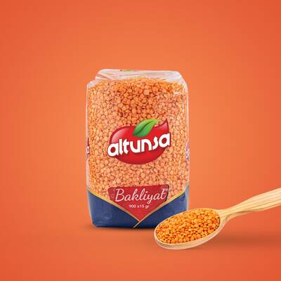 Altunsa Yerli Kırmızı Mercimek 900 G - 2