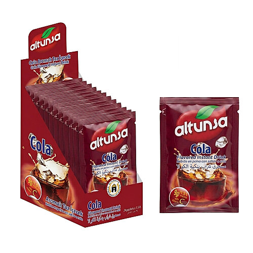 Altunsa Kola Aromalı Soğuk Toz Içecek 9 gr X 24 Adet - 