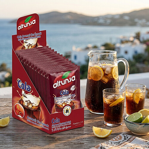 Altunsa Kola Aromalı Soğuk Toz Içecek 9 gr X 24 Adet - 2
