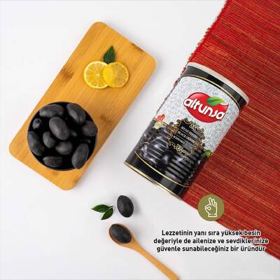 Altunsa Light Siyah Zeytin Memecik 360 Gr - 4