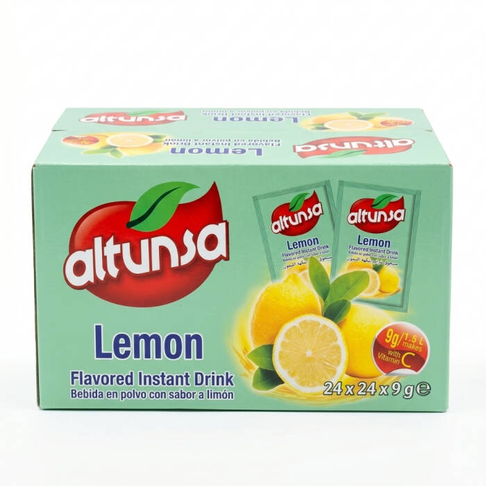 Altunsa Limon Aromalı Soğuk Toz İçecek 9 G x 24 Adet 1 KOLİ - 1