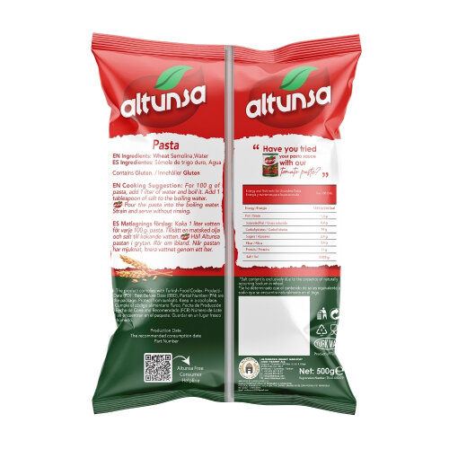 Altunsa Makarna 500 G - 2