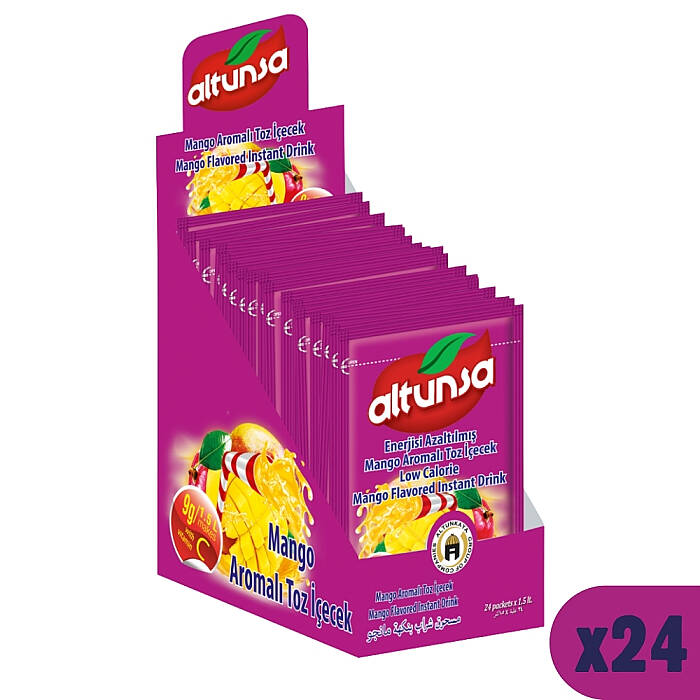 Altunsa Mango Aromalı Soğuk Toz İçecek 9 G x 24 Adet 1 KOLİ - 2