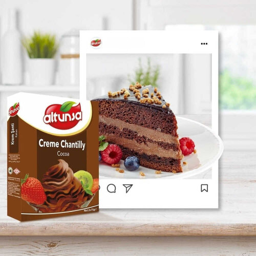 Altunsa Pasta Malzemeleri 5 li Avantaj Paketi (Kabartma Tozu, Şekerli Vanilin, Kakao, Jöle, Krem Şanti) - 6