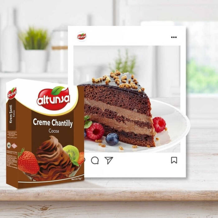 Altunsa Pasta Malzemeleri 5 li Avantaj Paketi (Kabartma Tozu, Şekerli Vanilin, Kakao, Jöle, Krem Şanti) - 6