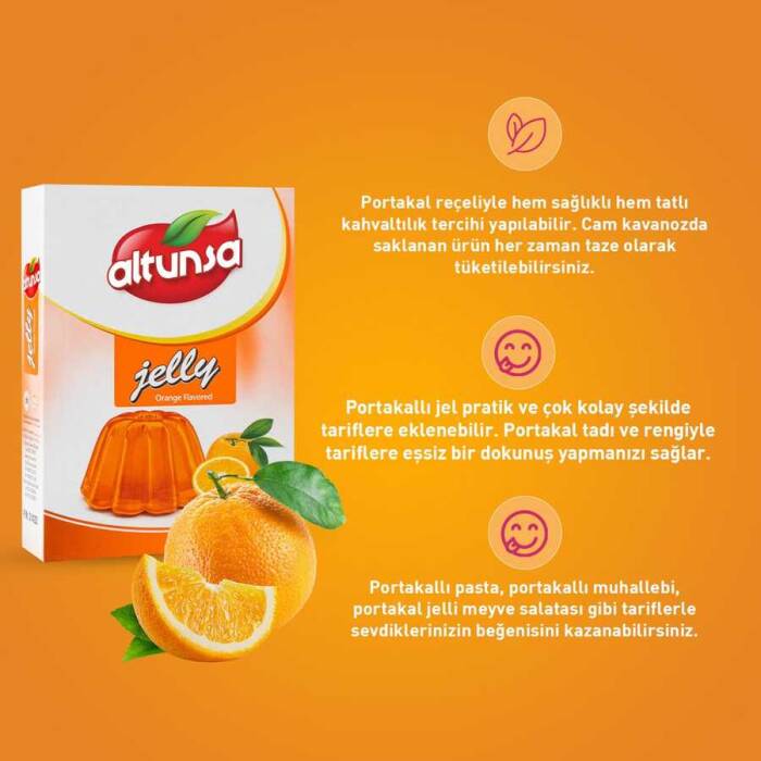 Altunsa Pasta Malzemeleri 5 li Avantaj Paketi (Kabartma Tozu, Şekerli Vanilin, Kakao, Jöle, Krem Şanti) - 4