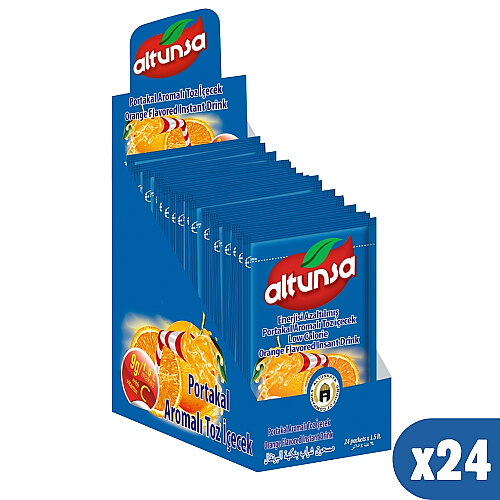 Altunsa Portakal Aromalı Soğuk Toz İçecek 9 G x 24 Adet 1 KOLİ - 2