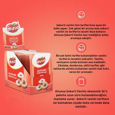Altunsa Şekerli Vanilin 5 G x 36 Adet - 4