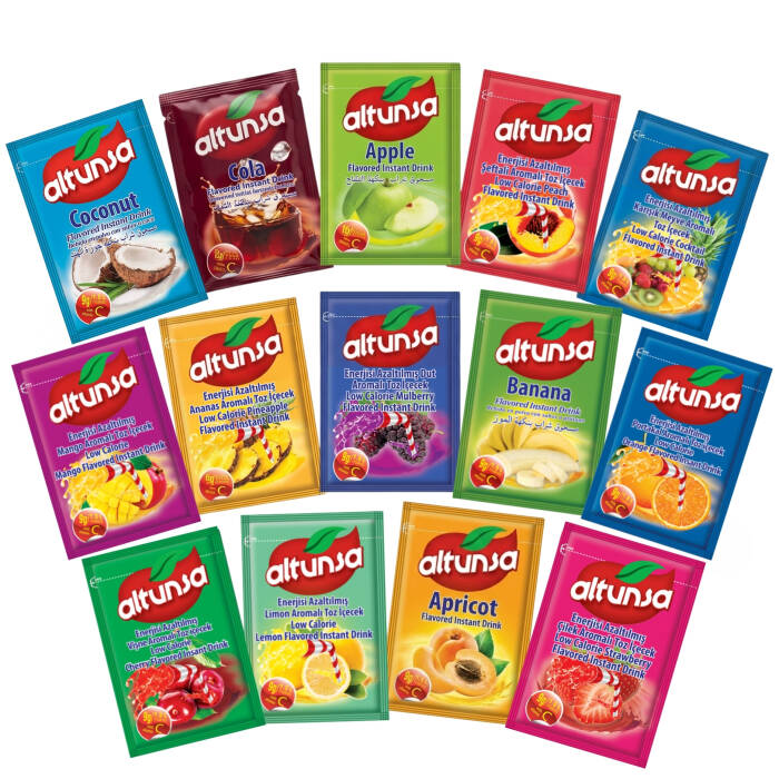 Altunsa Soğuk Toz İçecek 9 G x 24 Adet – 14 Farklı Aroma - 1
