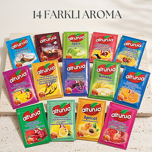 Altunsa Soğuk Toz İçecek 9 G x 24 Adet – 14 Farklı Aroma - 3