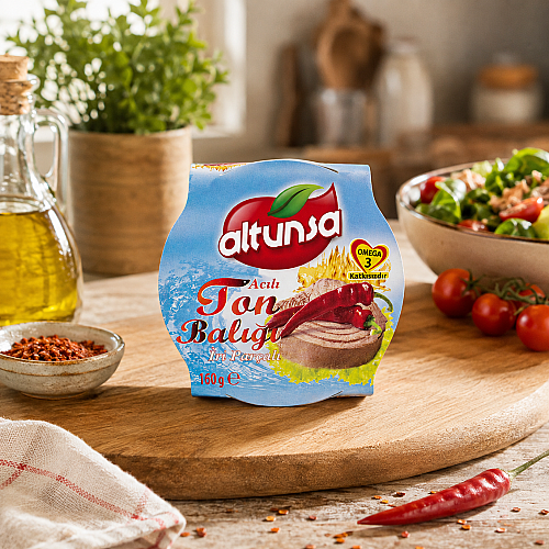 Altunsa Acılı Ton Balığı 160 G x 24 Adet 1 KOLİ - 5