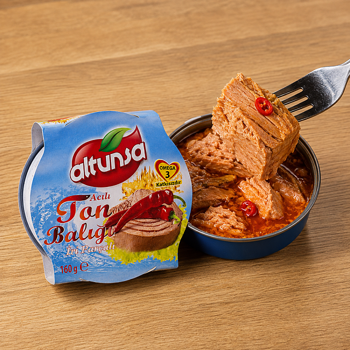 Altunsa Acılı Ton Balığı 160 G x 24 Adet 1 KOLİ - 2