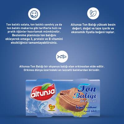 Altunsa Ton Balığı 2×160 Gr - 3