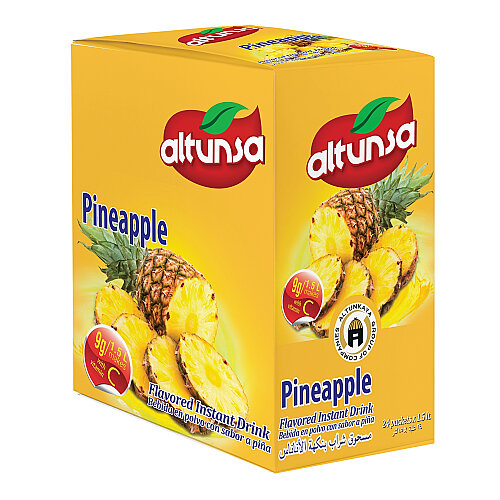 Altunsa Ananas Aromalı Soğuk Toz İçecek 9 gr X 24 Adet - 3