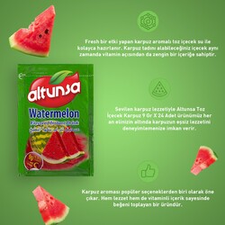 Altunsa Karpuz Aromalı Soğuk Toz İçecek 9 gr X 24 Adet - 4
