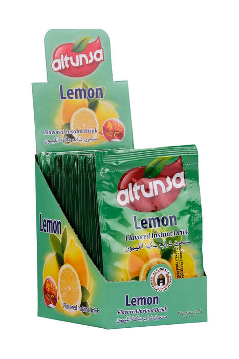 Altunsa Limon Aromalı Soğuk Toz İçecek 9 gr X 24 Adet - 1