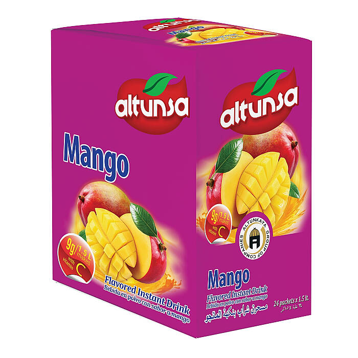 Altunsa Mango Aromalı Soğuk Toz İçecek 9 gr X 24 Adet - 3