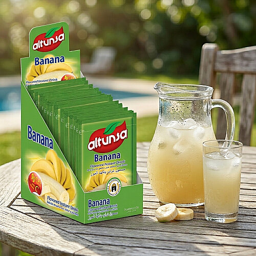 Altunsa Muz Aromalı Soğuk Toz İçecek 9 Gr x 24 Adet - 2