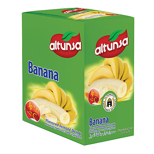 Altunsa Muz Aromalı Soğuk Toz İçecek 9 Gr x 24 Adet - 3