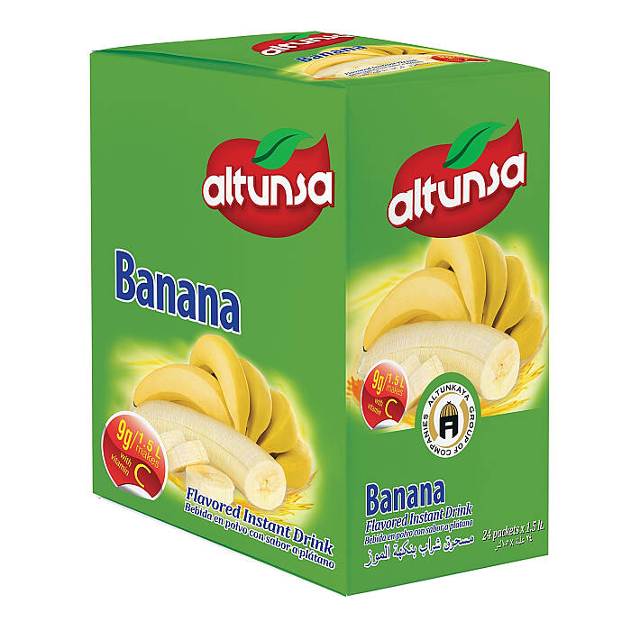 Altunsa Muz Aromalı Soğuk Toz İçecek 9 Gr x 24 Adet - 3