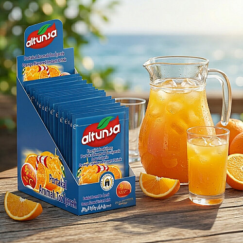 Altunsa Portakal Aromalı Soğuk Toz İçecek 9 gr X 24 Adet - 2