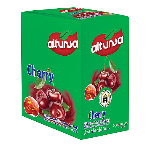 Altunsa Vişne Aromalı Soğuk Toz İçecek 9 Gr x 24 Adet - 3