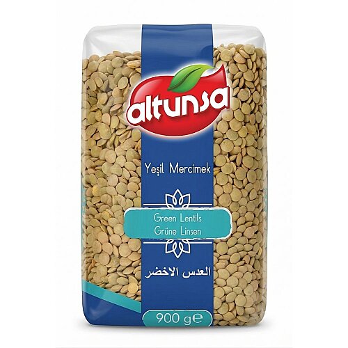 Altunsa Yerli Yeşil Mercimek 900 G 