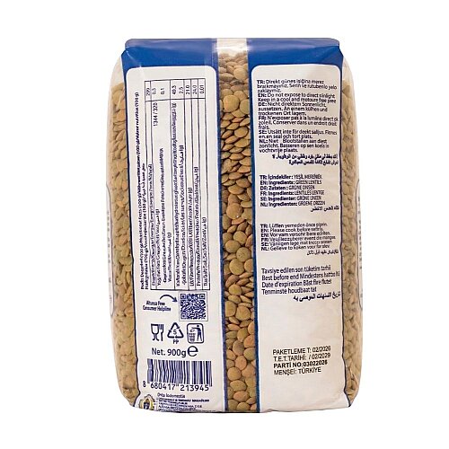 Altunsa Yerli Yeşil Mercimek 900 G - 2