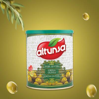 Altunsa Yeşil Zeytin Domat 180 Gr - 1