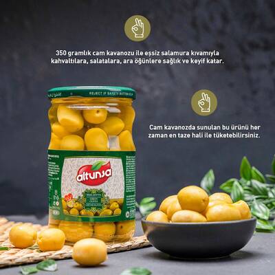 Altunsa Yeşil Zeytin Domat 350 Gr - 4