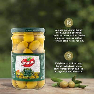 Altunsa Yeşil Zeytin Domat 350 Gr - 5