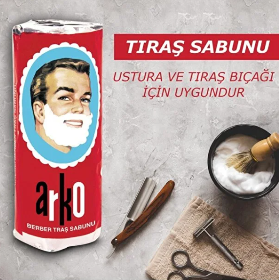 Arko Kremli Berber Tıraş Sabunu 75 G - 2