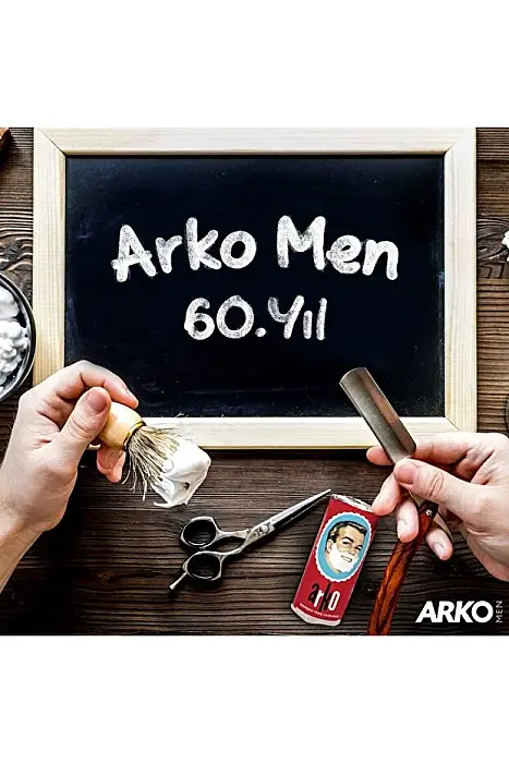 Arko Kremli Berber Tıraş Sabunu 75 G - 3