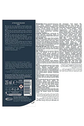 Arko Men Cool Tıraş Kolonyası 255 Ml - 2
