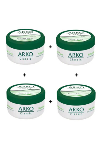 Arko Nem Classic Naturel El Ve Vücut Kremi 4x150 ml - Arko