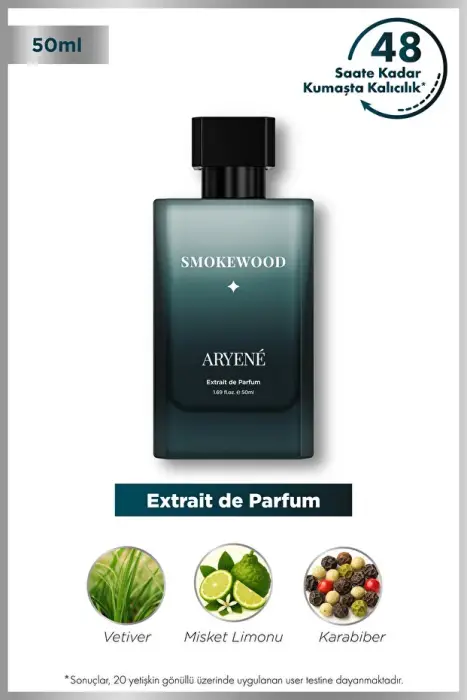 Aryené Smokewood Parfume for Men 50 ML - 2