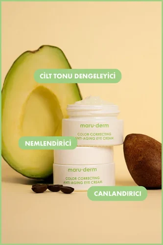 Avokado Kırışıklık Karşıtı, Nemlendirici ve Aydınlatıcı Göz Çevresi Kremi 15 ML - 2