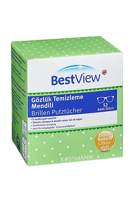 Bestview Gözlük Temizleme Mendili 52 li - 3