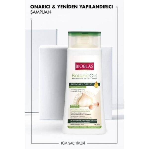 Bioblas Botanic Oils Argan Saç Besleyici Şampuan 360 ml - 2