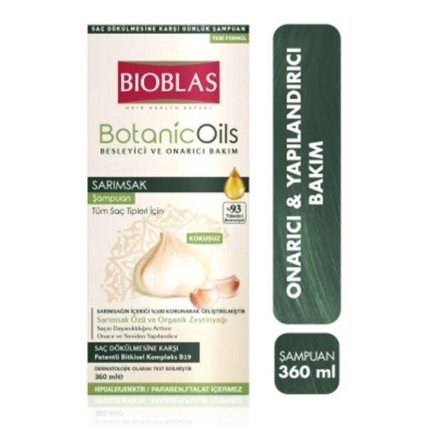 Bioblas Botanic Oils Argan Saç Besleyici Şampuan 360 ml - 1