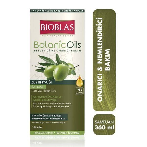 Bioblas Botanic Oils Saç Besleyici ve Onarıcı Şampuan 360 ml - 1