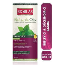 Bioblas Isırgan Yağı Saç Dökülmesine Karş Şampuan 360 ml - 1
