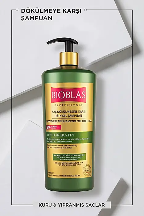 Bioblas Pytokeratin Therapy Saç Şampuanı 1000 Ml - 2