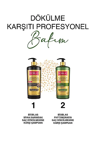 Bioblas Pytokeratin Therapy Saç Şampuanı 1000 Ml x 2 adet - 5